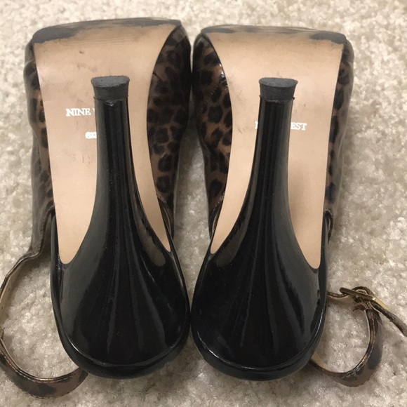 Nine West cheetah patent heels - Picture 6 of 6